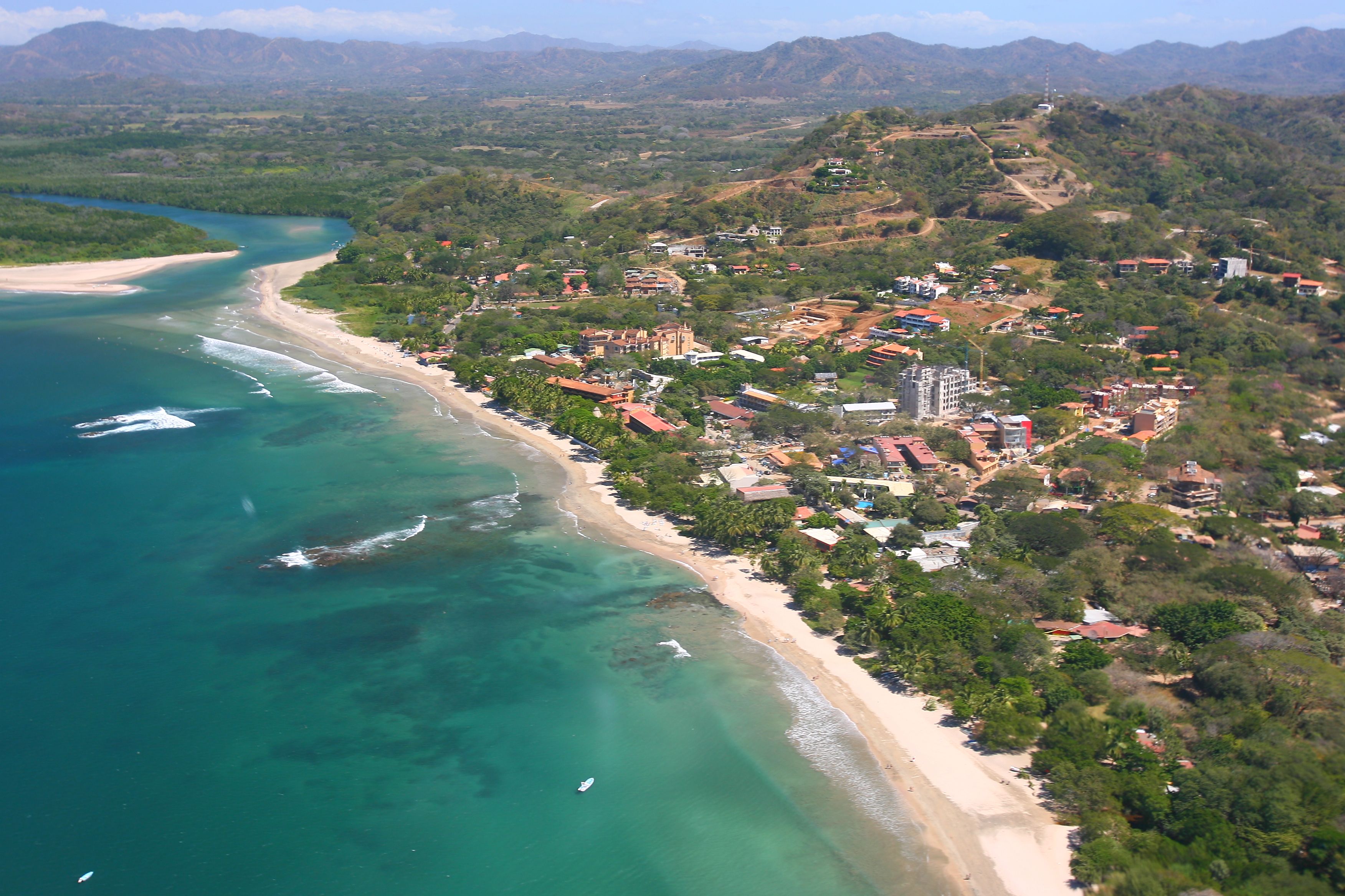Playa Tamarindo Aerial View